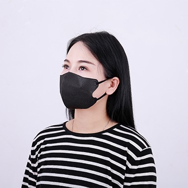 一次性立体独立3D黑色口罩